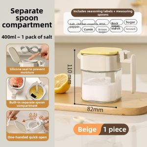 Moisture Proof Sealed Spice Jars