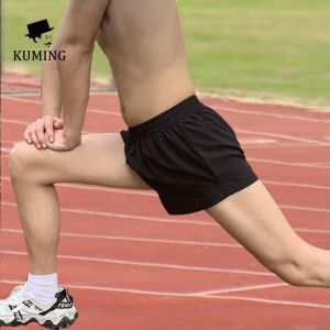Summer Slim Fitness Shorts for Mens Breathable Quick Drying Track and Field Running Shorts