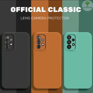 Softcase Pro Camera Xiaomi Poco M6 4G Redmi 13 4G Casing Shockproof Phone Cover Protector Lensa Softcase Pelindung Kamera Liquid Silicone Silikon Silicon Macaron