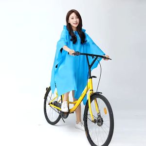 Poncho raincoat adult hooded raincoat bicycle poncho for men and women
