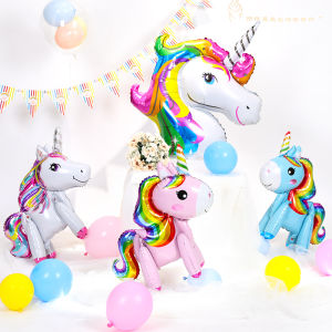 Đèn Lồng Giấy Bạc Unicorns Dễ Thương Đứng Cho Tiệc Sinh Nhật Trẻ Em Trang Trí Đồ Trang Trí Lễ Hội