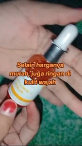 Hanasui Serum Vit C Whitening Collagen Penghilang Bekas Jerawat Komedo Pelembab Kulit Wajah Kusam