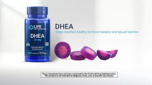Life Extension DHEA 25mg 100 Capsules | Premium Quality Dietary Supplement | USA Imported | 100 Capsules