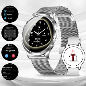 Đồng Hồ Thông Minh LIGE 2025 AMOLED Dành Cho Nữ Chống Nước IP68 Theo Dõi Nhịp Tim Thiết Bị Theo Dõi Thể Dục Dành Cho Nữ Tương Thích Với Android Và iOS