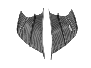 Universal Motorcycle Winglet Side Wings Fittings for Honda Yamaha Carbon Fiber Look Wind Wings