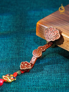 Copper Ornaments Ruyi Hand Pieces Chinese Style Chinese Fad Decompression Playing with Hands Home Decorative Crafts Gifts