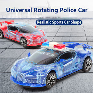 Police Car toys for kids boys LED Lighting Music sounds Sports Car Cool Simulation Police Car Model Childrens Toys
