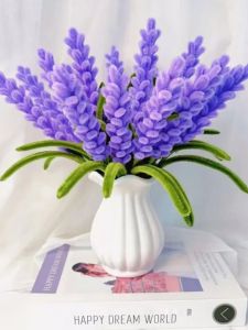 Creative DIY Handmade Gift Holiday Lavender Twist Stick Material Bundle Bouquet Decoration Toy for All Ages Boys And Girls