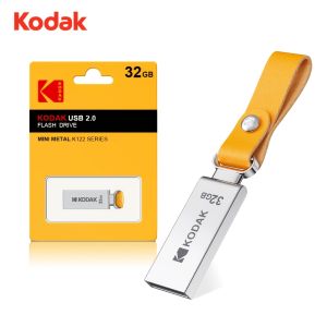 Kodak | Kodak metal USB flash drive 32GB/64GB/128GB USB 2.0 portable car music USB storage drive suitable for business and office use