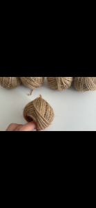 1Roll 30M Natural Brulap Hessian Jute Twine Cord Hemp Rope String 1.8mm Rusti