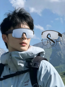 DIGELE | UV Protection Sunglasses Windproof Cycling Eyewear Compatible with Prescription Glasses