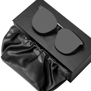 แว่นกันแดด GM Polarized UV Protection สไตล์เก๋ๆ สำหรับขับรถ แว่นกันแดดสำหรับผู้ชายและผู้หญิง แว่นสายตาสำหรับคนสายตาสั้น