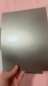 Silver Matte Reflective Polarizer Film 9.7 Inch For Caculator Game Car Electric Motorcycle LCD Display Repairing Film Sheets