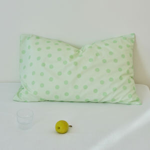 LIUYUEYUBAI | Macaron Pastel Dots 100% Cotton Pillowcase