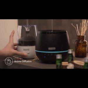 AROMA DIFFUSER ACSON C/W BLUETOOTH SPEAKER AAD20B 200ML BLACK