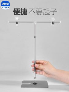 Vertical Advertising Clip Poster Display Stand Price Tag Holder Table Top Business Label Bracket POP Paper / Explosion Sticker
