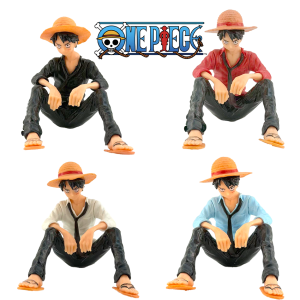 Hot Toys | One Piece Anime Figure Luffy Sitting Position Action Figure PVC Model Collection Figurine Doll Toy For Birthday Christmas Gift