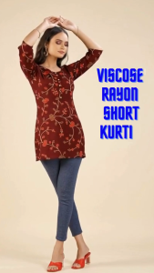 DEBAYU Rayon Material Ethnic Ladies Blouse Short Top Size S to 3XL 4 Designs Malaysia