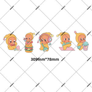 Miếng Dán Trang Trí Sáng Tạo Cho Cửa Sổ Xe Hơi Hình Người Sao Hoạt Hình Dễ Thương Miếng Dán Che Dấu Vết Cho Xe Điện