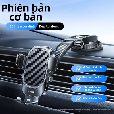 LISEN | Giá Đỡ Điện Thoại Ô Tô Dạng Chân Không Mới