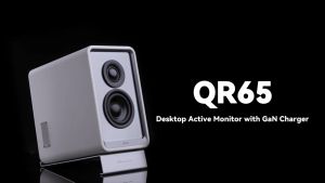 Edifier QR65 Active Monitor with GaN Charger - Bluetooth V5.3 | Hi-Res Audio | RGB Lighting | Edifier ConneX