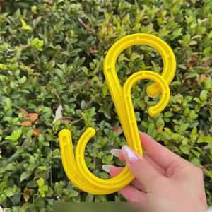 High-Hardness High-Load-Bearing Greenhouse Ventilation Hooks Multi-Functional No-Drill Cable Wire S-Shaped Hooks