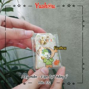 Móc Khóa Yushou May Mắn - Mẫu 102 - Vạn Sự Thắng Ý (Kiểu Omamori) Có sẵn