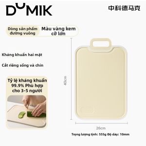 DUMIK | Đế Cắt Thực Phẩm Chống Nấm Mốc Kháng Khuẩn Bằng Nhựa An Toàn Thực Phẩm