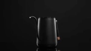 Timemore Fish Smart Electric Coffee Kettle Stainless steel Gooseneck Kettle Precision Pour-Over Kettle 600ml Right-Hand Version