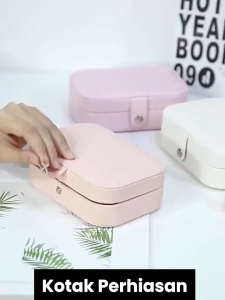 Kotak Perhiasan Kotak Tempat Perhiasan Kotak Aksesori Baru Yang Nyaman Kotak Penyimpanan Aksesoris DMO F04
