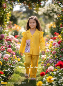 serelan anak lengan panjang motif cute tiger