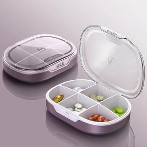MONLEYTA | Portable Large Capacity Japanese Medicine Box Daily Pill Organizer Compact Travel Size Medicine Dispenser Box By MONLEYTA