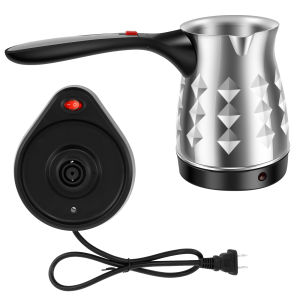 Máy Pha Cà Phê Thổ Nhĩ Kỳ Bằng Thép Không Gỉ 500ML Có Tay Cầm Gấp Gọn Ấm Pha Cà Phê Espresso Dùng Cho Gia Đình Và Văn Phòng