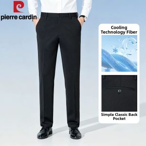 Pierre Cardin | Summer Thin Formal Stretch Straight Trousers