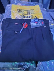 celana bahan jumbo pria 39-44 panjang formal calbin