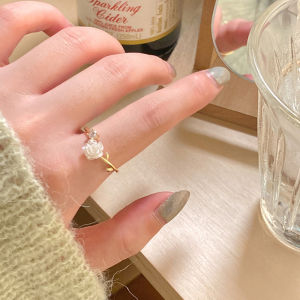 Camellia แหวน ปรับขนาดสำหรับผู้หญิง คุณสมบัติของปรับเปลี่ยน บุคลิกแฟชั่น