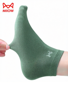 MiiOW | Breathable Odor-Control Large Size Cotton Socks