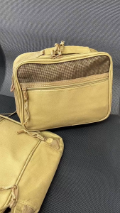 Hanging Travel Toiletry Bag Waterproof Oxford Wash Bag Multi Compartment Mesh Pouch Bathroom Cosmetic Organizer for Camping Hiking