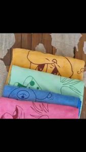 Khăn tắm lớn cho bé 50x100cm 70x140cm siêu mềm mịn hút nước tốt sợi Microfiber họa tiết dễ thương không đổ lông