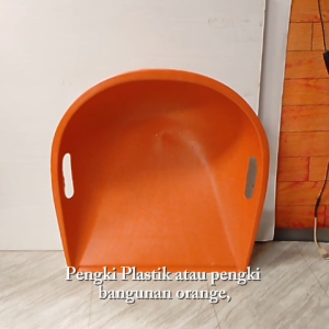 Pengki Plastik Warna Orange Pengki Karet