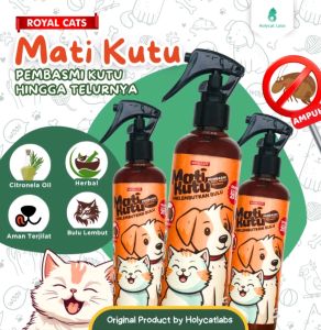 MATI KUTU 100 ML ANTI KUTU PEMBASMI KUTU UNTUK ANJING DAN KUCING YANG AMAN TERJILAT