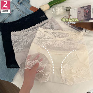 กางเกงวอร์มผ้าฝ้ายลายลูกไม้เอวสูงไซส์ใหญ่สำหรับผู้หญิง กางเกงขาสั้นทรงตรง ผ้าไนลอนผสมยางยืด ฤดูร้อน 2023