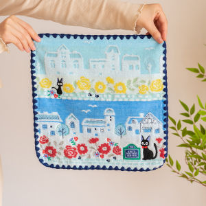 Khăn Lau Mặt Hình Mèo Đen Mềm Mại Thấm Hút Cotton Nguyên Chất Dùng Trong Gia Đình Khăn Lau Tay Dễ Thương Cho Nam Và Nữ