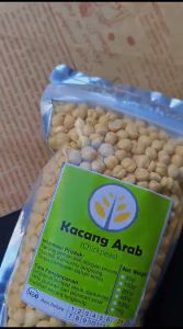 Kacang Arab Organic Chickpea Garbanzo Mentah 250gr Kacang Arab100gr camilan sehat import murah Grosir Oleh Oleh Haji/ - HC