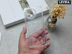 Poco F7 Pro Card Case Clear / Slot Kartu Bening Case Poco F7 Pro