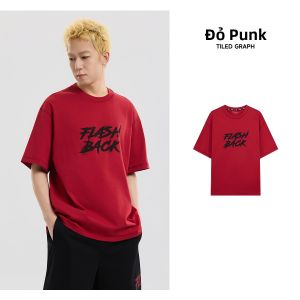 Áo Thun Cotton In Mực Phía Trước Phong Cách Đường Phố Mới Xuất Hiện Mùa Hè