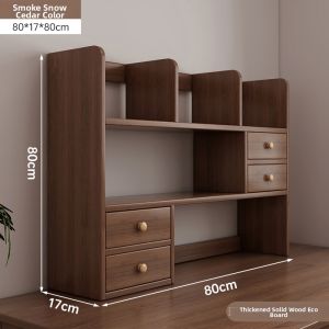 ZHUOHE | Desk Organizer Bookshelf Storage Cabinet
