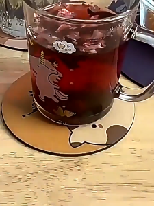 Lót Ly Hình Thú 3D Tấm Lót Cốc Hình Tròn 3D Cách Nhiệt Thấm Nước Chống Trượt Để Được Đồ Nóng Và Lạnh