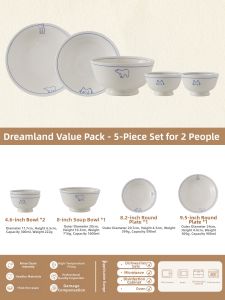 SIYUE | Stylish Elegant Hand-painted Ceramic Serving Plate