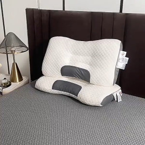Washable Knitted Massage Pillow Helps Sleep Neck Protection Pillow Core Student Hotel Home Use 枕头